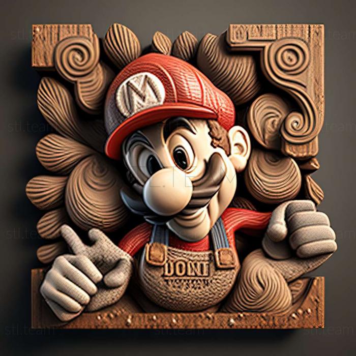 3D модель Гра Super Mario Odyssey (STL)